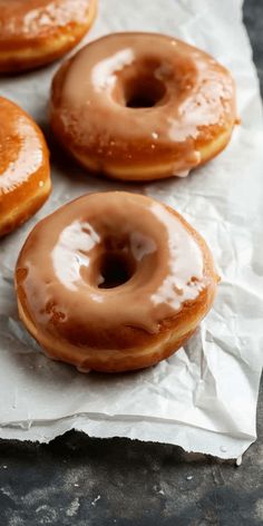 Maple Glazed Donuts [1.5 Hours] - Chasety Homemade Donut Glaze, Donuts Glazed, Butter Powder, Peanut Butter Banana Bread, Healthy Nuts, Filled Donuts, Food Hub