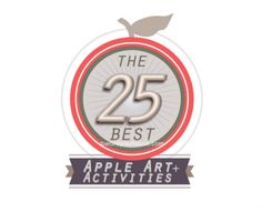 the 25 best apple art and activities logo