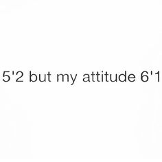 the text reads, 522 but my attitude is 6'1