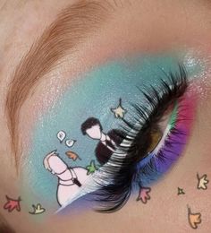 #heartstopper Heartstopper Makeup, Heartstopper Crafts, Heartstopper Tattoo, Vampire Bride, Cute Eye Makeup, Pride Makeup, Alice Book, Lgbtq Funny, Nick And Charlie