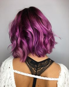 Magenta Hair, Lilac Hair, Magenta Purple, Dip Dyed, Hair Blonde, New Hair Colors, Hair Length