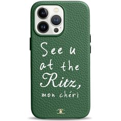 Mon Chéri Case - iPhone 13 Pro (8672272318810) Iphone 13 Pro Max Case Aesthetic, Phone Case For Black Iphone, Old Money Phone Case, Cases Iphone, Phone Cases Green Aesthetic, Iphone Case Aesthetic, Cute Green Phone Cases, Iphone Cases Green, Dark Green Phone Case