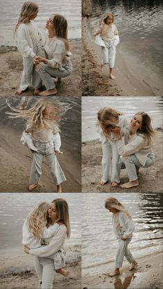 Фотосессия у воды/ мама с дочкой Lake Photo Shoot, Mommy Daughter Photography, Mother Son Photos, Mother Daughter Photoshoot, Lake Photoshoot, Mother Daughter Photos, Outdoor Family Photography, Family Beach Pictures