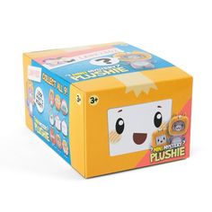 a box with an image of a cartoon character on it