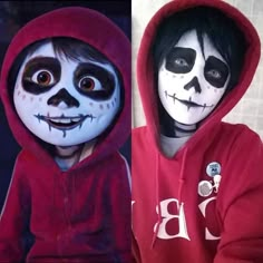 Halloween Makeup For Kids, Halloweenský Makeup, Halloween Fest, Disney Halloween Costumes, Halloween Makeup Inspiration, Halloween Cake, Face Painting Halloween, Halloween Makeup Easy, Halloween Costumes Makeup