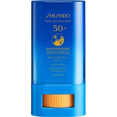 Shiseido Clear Sunscreen Stick SPF 50+ | Ulta Beauty Clear Sunscreen, Daily Sunscreen, Sunscreen Stick, Best Sunscreens, Suncare, Licorice Root Extract, Sunscreen Spf 50, Protector Solar, Broad Spectrum Sunscreen