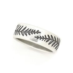 Description Ferns are some of the oldest plants and date back hundreds of millions of years ago. Some ferns even have a life span of 100 years. These plants are strong, adaptable, and withstand the test of time. Wear this ring as a symbol of your resilience and unwavering strength. Details Recycled sterling silver. 6mm or 8mm wide. This listing is for one ring only. Fern Wedding, Silver Fern, Eco Friendly Wedding, Pretty Pendant, Sun And Stars, Saddle Leather, Labradorite Pendant, Recycled Metal, One Ring