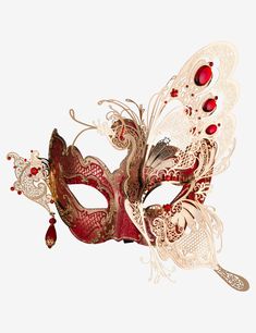 Igea venetian mask in papier mache. Handcrafted according to the original Venice carnival tradition. Manifactured in Venice by the famous venetian masters. Each item is provided with certificate of authenticity. Luxury Artistic Red Masks And Prosthetics, Fantasy Theater Masks For Carnival, Artistic Masks For Carnival And Formal Occasions, Artistic Formal Masks For Carnival, Artistic Red Masquerade Mask, Elegant Red Masquerade Mask For Theater, Baroque Masquerade Mask For Carnival, Festival Theater Masquerade Eye Mask, Festival Theater Eye Mask Masquerade