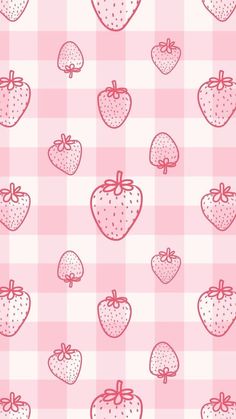 Strawberry Background Wallpapers, Strawberry Milk Wallpaper, Wallpaper Fresas, Pink Strawberry Wallpaper, Strawberry Wallpaper Aesthetic, Strawberry Border, Cat Strawberry, Strawberry Wallpaper, Strawberry Background