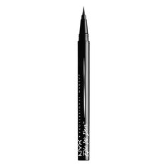 NYX Professional Makeup Epic Ink Eyeliner - Black - 0.02 fl oz Best Drugstore Eyeliner, Drugstore Eyeliner, Nyx Eyeliner, Epic Ink Liner, Classic Eyeliner, Crayon Eyeliner, Eyeliner For Hooded Eyes, Felt Tip Eyeliner, Waterproof Pen