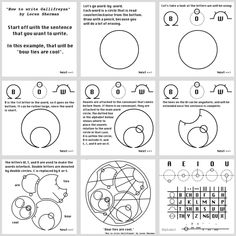 the screen shows how to draw circles in microsoft's web browser, with instructions for them