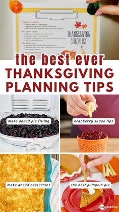 thanksgiving hosting prep Casseroles For Thanksgiving, Make Ahead Casseroles, Hosting Hacks, Dinner Desserts