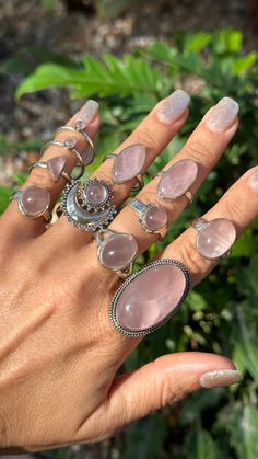 You will receive one rose quartz .925 silver ring Choose your ring and size checkout Photos are numbered with size Silver Rose Quartz Crystal Ring, Rose Quartz Rings, Afro Jewelry, Crystal Necklaces, Chic Earrings, Rose Quartz Ring, Stylish Bracelet, Spring Hill, Quartz Jewelry