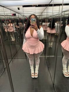 #softgirlaesthetic #pinkaestheticoutfits #balletcore #bowsbowsbows Cleavage Tops, Plus Size Baddie Outfits, Cute Birthday Outfits, How To Survive, Useful Tips, Fashion Mistakes, Really Cute Outfits