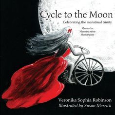 the cover of cycle to the moon celebrating the menstruct trinity