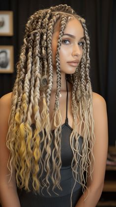 25 Exquisite Colors for Braiding Hair