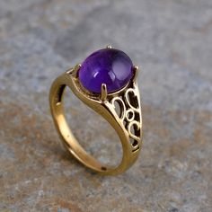 Set of 2 Brass Ring,Dainty Ring,Natural Gemstone Ring,Handmade Ring,Unique Ring,Boho Ring,Vintage Ring,Gift Ring,Deco Ring,Gift For Her SIZE :- All Size Are Available. US1 TO US16, If Your Size Not  Listed Feel Free to Contact us METAL :- Brass STONE;- Amethyst + Labradorite Ring can be customized on request and gemstone can be made to any gemstone you want. Same Design Ring Are Upload With Any Gemstone. Please Visit Our Shop to View Complete Collection. If You Need Faster Shipping, Please Conta Antique Gold Rings, Unique Rings Vintage, Zierlicher Ring, Natural Gemstone Ring, Deco Ring, Labradorite Ring, Ring Boho, Unique Ring, Boho Ring