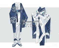 Pokemon Trainer Outfits, Couples Clothes, Kimono Art, Fantasy Dresses, Fashion Drawing Dresses, Kawaii Fashion Outfits, Fashion Aesthetics