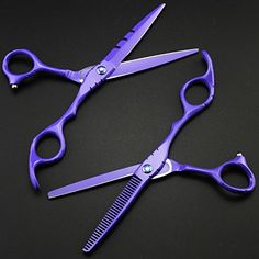 Coosa 2X Professional Hair Cutting Scissors Shears Barber Thinning Set Kit >>> This is an Amazon Affiliate link. Want to know more, click on the image.