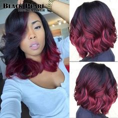 99J BOb Body Wave Short Bob Wig Transparent T Part Lace Human Hair Wigs for Women PrePlucked Natural Red Hair Olive Skin, Wave Short Bob, Micro Braids Hairstyles, Full Lace Wig Human Hair, Burgundy Hair, Front Lace Wigs Human Hair, Blonde Ombre, Hair Lace, Deep Wave