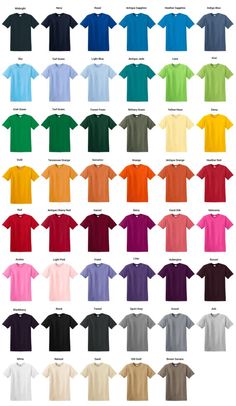 Custom design T-Shirts, Vacation Shirts, Any Occasion, Fun Gift Idea, FREE SHIPPING Tshirt Colors Ideas, Color Palette For Tshirt Design, Colorful T Shirt Design, Company Shirts Ideas Design, Unisex T Shirt Design, T Shirt Colors Ideas, New T Shirt Designs For Men, Business Tshirt Design Ideas, Clothing Business Ideas