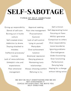 This is a 12 page long guide to help reduce self-sabotage as well as make you more aware of it. This worksheet is available on the Etsy store front, the link is below. Solution Based Therapy, Self Sabatoge Worksheets, Self Sabotage Journaling Prompts, Self Sabotaging Behaviors, Self Regulation For Adults, Self Sabatoge, Self Awareness Worksheets, Self Development Worksheets, Therapist Tools