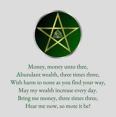 Powerful Money Spells, Manifestation Spells, Old Souls