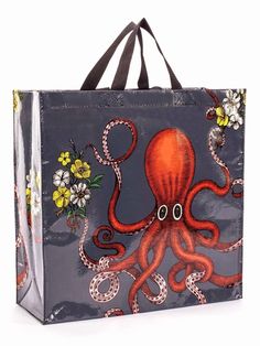 Recycled Material Art, Steven Noble, Sea Bags, Little Red Hen, Waterproof Tote, Blue Q, The Octopus, Rope Bag, Reusable Shopping Bags