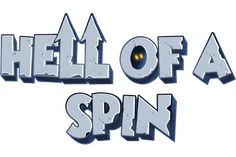 the logo for hell of a spin