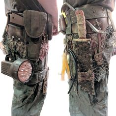 Eco Punk Fashion, Scavenger Outfit, Wasteland Scavenger, Post Apocalypse Outfit, Wasteland Cosplay, Wasteland Outfit, Apocalypse Clothes, Wasteland Aesthetic, Wasteland Fashion