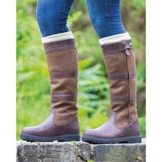 Leather Country Boots, Long Leather Boots, Dover Saddlery, Winter Boots Outfits, Knee Boots Outfit, Knee High Heels, Country Boots, Tall Leather Boots, Boots Uk