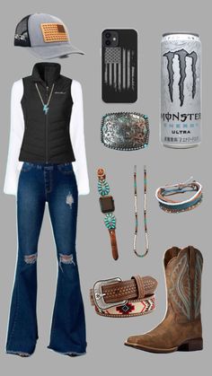 Country Western Outfits, Cute Ootd