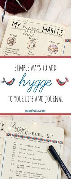 Adding Hygge to my journal routine for cozier, happier winters! Journal Routine, Winter Routine, Hygge Winter, Danish Words, Hygge Living, Hygge Life, Hygge Lifestyle, Hygge Decor, Happy Winter