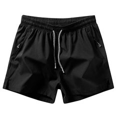 a black shorts with zippers on the side