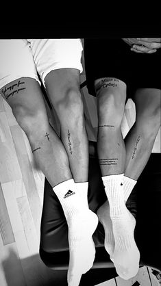 {Latest tattoo  designs and tattoo ideas huge collection of images.} Christian Neck Tattoos For Men, Christian Leg Sleeve Tattoos, Tattoo Inspiration Men Leg, Christian Leg Tattoo, Mens Thigh Tattoos Ideas, Christian Leg Tattoo Men, Minimalist Leg Tattoo, Tattoo Men Thigh, Men Thigh Tattoos