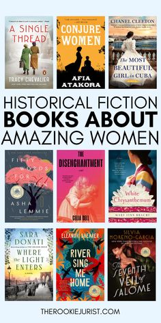 the historical fiction books about amazing women