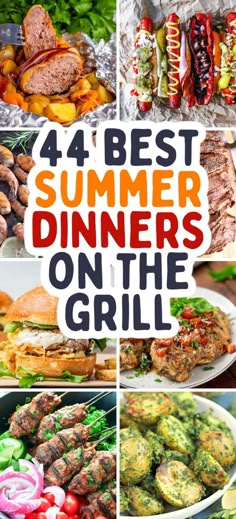 the four best summer dinners on the grill