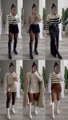 Fall Fashion Tights, Revolve Outfits, Sweater Vest Outfit Women, Vest Sweaters, Say It Right, Tights Boots, Sweater Outfits Fall, Modesty Outfits, Fashion Tights