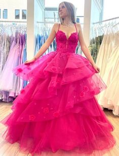 Selection Dresses, Dani Martin, One Shoulder Homecoming Dress, Dresses With Appliques, Halter Prom Dresses, Pink Evening Dress, Sweetheart Prom Dress, Cute Prom Dresses, Long Prom Dresses