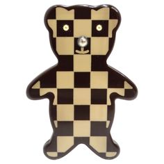 Introducing the exquisite Louis Vuitton Damier Ebene Resin Teddy Bear Brooch, a playful and luxurious accessory that adds a touch of sophistication to any ensemble. Crafted from high-quality resin, this adorable brooch is designed in the shape of a teddy bear, showcasing the iconic Louis Vuitton Damier Ebene check print. Enhancing its allure, the brooch features gold and silver-tone hardware that adds a touch of elegance and luxury. Whether pinned to a blouse, jacket, or bag, this statement broo Broche Chanel, Hermes Bracelet, Fendi Handbag, Chanel Jacket, Louis Vuitton Damier Ebene, Damier Ebene, Louis Vuitton Damier, Fendi, Teddy Bear