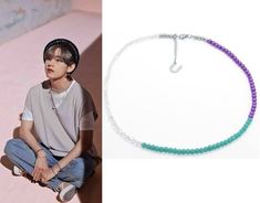 Taehyung Beaded Jewelry, V Kissing, Taehyung Jewelry, Bts Jewellery, Couple Instagram, V Kim Taehyung, Kim Taehyung Bts