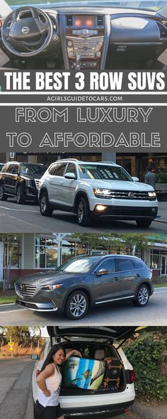 the best 3 row suvs from luxury to affordable