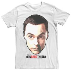 If quantum physics is your jam,you'll love this men's Big Bang Theory tee. Crewneck Short sleevesFABRIC & CARE Cotton Machine wash Imported If quantum physics is your jam,you'll love this men's Big Bang Theory tee. Licensed Character If quantum physics is your jam,you'll love this men's Big Bang Theory t-shirt. Size: 3XL. Color: White. Gender: male. Age Group: adult. Pattern: Graphic. Big Bang Theory, Big Bang Theory Sheldon, The Big Bang Theory, Big Face, Quantum Physics, Pattern Graphic, Big Bang, Bigbang, Bangs