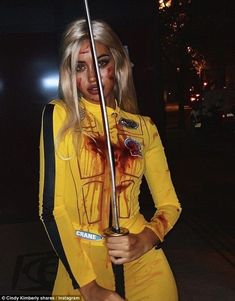 Kill Bill Halloween, Hot Halloween Costume, Halloween Costume For Women, Hot Halloween, Costume For Women, Celebrity Halloween Costumes, Last Minute Halloween Costumes, Cindy Kimberly