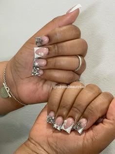 Junk Duck Nails, Nail Ideas Tips, Types Of Nails Shapes, Acrylic Nails Short, Acrylic Nail Set, Nail Makeup, Simple Acrylic Nails