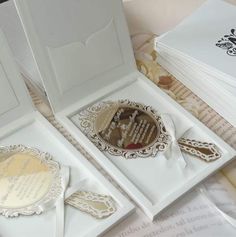 ♥ Luxury prince mirror gold mirror acrylic invitation with rigid cardstock box makes your celebrations more luxurious, unique and special ♥ Our boxed invites are suited for birthday, wedding, graduation, bachelorette, bar mitzvah, bridal shower, anniversary and baby shower party celebrations  ♥ We are always glad to accept all your custom orders ♥ Invitation & boxes are personalized as per party theme ♥ Acrylic shape, wordings, font style & design layout are customizable ♥ Any language like Arab Invitation Boxes, Quinceañera Invitation, Box Wedding Invitations, Acrylic Invitation, Unique Wedding Cards, Acrylic Invitations, Sweet 16 Invitations, Mirror Gold