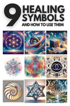 Step into the mysterious world of sacred geometry, where ancient wisdom meets modern-day wellness, as we unveil nine powerful healing symbols that can transform your life. Dive deep into their meanings and learn how to harness their potent energy to create balance and harmony in your world. #sacredgeometry #healingsymbols #symbolsforhealing #symbolsandmeanings Subconscious Mind Power, Healing Symbols, Sacred Geometry Patterns, Spiritual Ascension, Sacred Geometry Symbols, Sacred Geometric, Platonic Solid, Woo Woo, Balance And Harmony