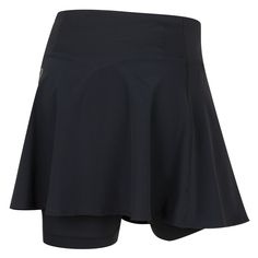 Bring some flare to your ride with the Sugar Skirt. This everyday performance skirt sports a two-part construction with the upper skirt layer playfully concealing an integrated padded liner. Made from a light stretch-woven fabric, the skirt features a wavy hemline that creates casual draping and a little extra bounce while the front meets in a modest overlap to better facilitate swinging a leg over a bike seat. An integrated liner short features our new single-density Women’s Levitate™ chamois and a thigh cargo pocket sized to accommodate a phone making this skirt casual yet capable. Skirt Casual, Sports Skirts, Bike Seat, Cargo Pocket, Casual Skirts, Density, Woven Fabric, Womens Skirt, Active Wear