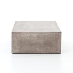 Parish Coffee Table - StyleMeGHD Waterfall Coffee Table, Four Hands Furniture, Industrial Materials, Concrete Coffee Table, Concrete Finish, Concrete Materials, Coffee Table Grey, Concrete Forms, White Concrete