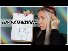 Highlights Around Face, Extension Tutorial, Hair Extension Tips And Tricks, Hair Color Placement, Hair Extensions Tutorial, Diy Hair Clip, Diy Hair Extensions, Hairstylist Tools, Tape Ins